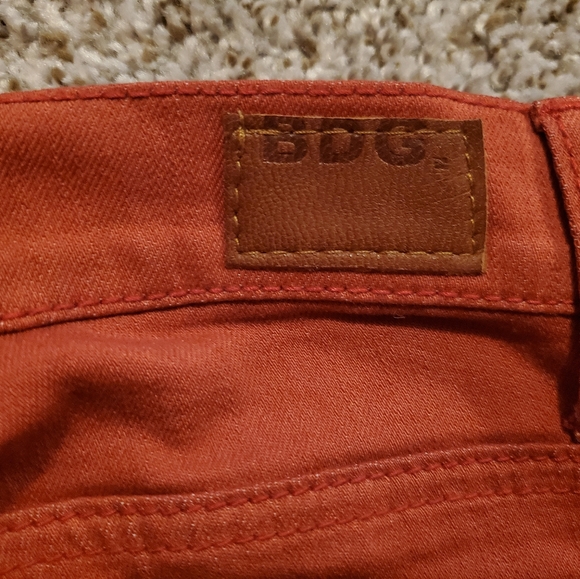 Red BDG Urban Outfitters Low Rise Jeans - Picture 5 of 5